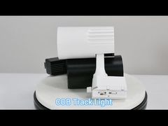 Aluminum Body COB LED Spotlight Commercial Lighting LED Track Spotlight