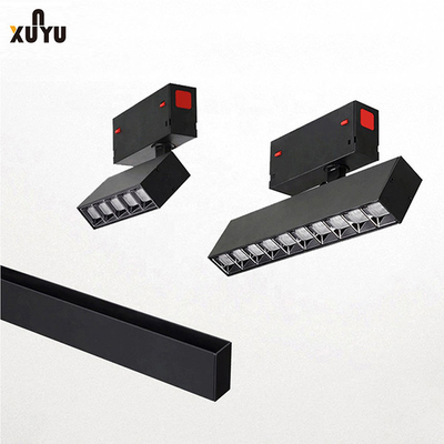 Black Folding Linear Magnetic Led Track Light System 7W/10W