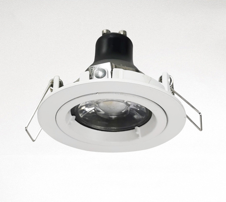 Round Gu10 Mr16 Recessed Lighting Housing Embedded CE Certificated