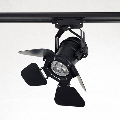IP30 Gu10 Track Light Fixtures Four Leaf Mr16 Spotlight Fixtures