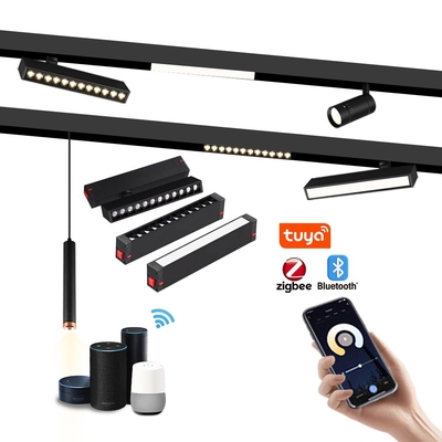220V LED Magnetic Track Light Home Spotlight Intelligent Mainless Lighting