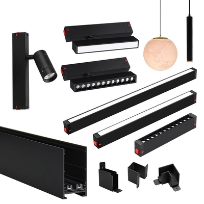2.4G Tuya Smart Dimming And Color Adjustment Magnetic Suction Track Light Without Main Light