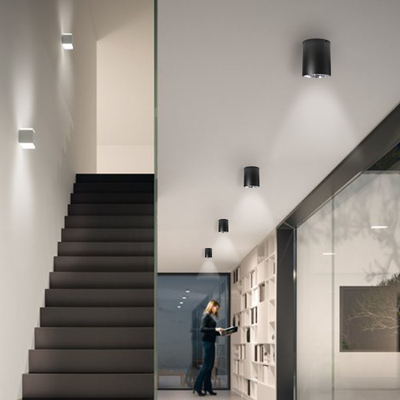 Knob Switch Surface Ceiling Mounted 2700K E27 / Cob Led Downlight
