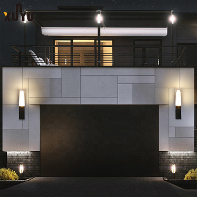 Double Headed Aluminum Acrylic Outdoor Balcony Wall Lights 3000K 6000K