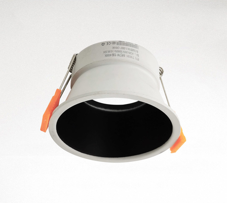OEM Deep Anti Glare Mr16 Recessed Lighting Housing Powder Coating Surface