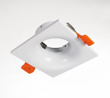 Non Adjustable Mr16 LED Housing Embedded Die Cast Aluminum Body
