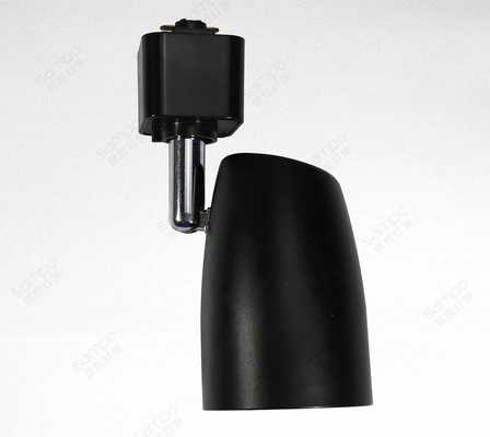 Optional ABS Iron Material Gu10 Track Light Fixtures MR16 Adjustable Track Lighting Fixtures