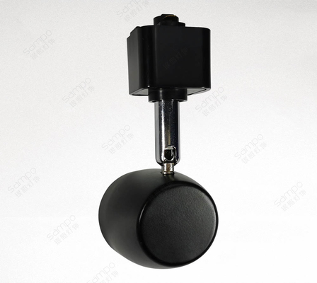 Optional ABS Iron Material Gu10 Track Light Fixtures MR16 Adjustable Track Lighting Fixtures