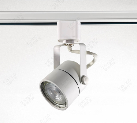 Gu10 Spotlight Track Light Housing Iron Material  Black White