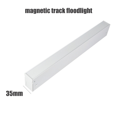 Folding Linear Grille LED Magnetic Track Light for Hall Restaurant