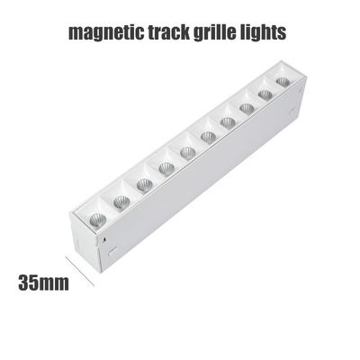 220v 35mm Track Light Magnetic 8w 16w 24w Led Linear Spotlight