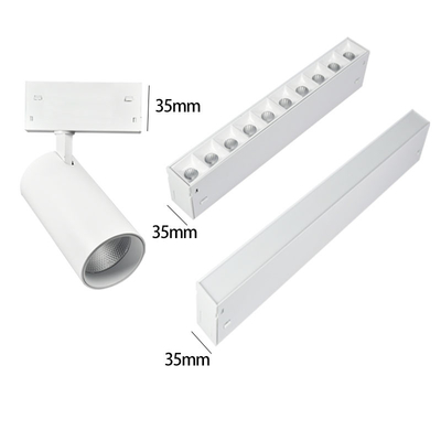 OEM AC100-265V Magnetic Rail Tracking Light 3000K/4000K/6000K