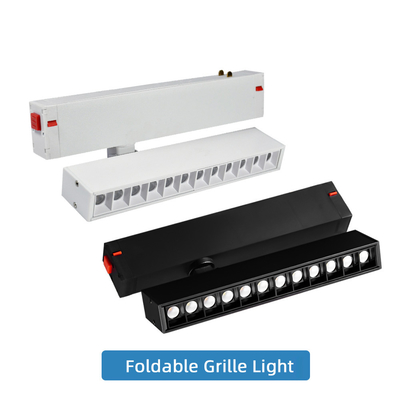 Intelligent Dimming Color Adjustment LED Linear Grille Light Without Main Lamp Design