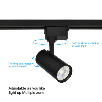 GU10 Spotlight Shell Replaceable Light Source MR16 Track Light Fixture Aluminum