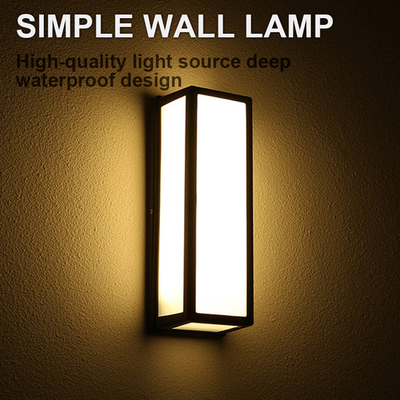 Outdoor Aluminum Balcony Outdoor Wall Lamp IP65 Waterproof