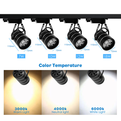 Commercial Clothing Store Household Cob Track Spotlight 7w 10w 12w