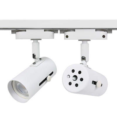 2 Wire / 3 Wire Track Light White Replaceable Light Source Lamp Cup Housing