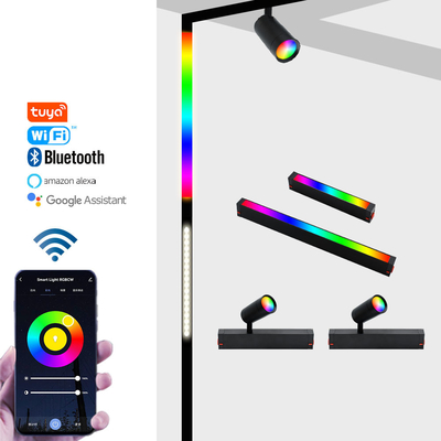 2700K LED Magnetic Track Light  220v Smart Rgb Spotlight Without Main Lighting