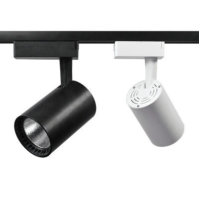 80lm/w LED Track Light Adjustable Angle Clothing Store Shopping Mall Cob Spotlight