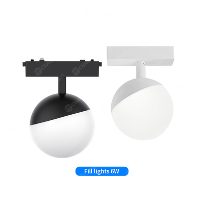 Smart Graffiti Magnetic Track Light Living Room Hotel Spherical 6W Floodlight
