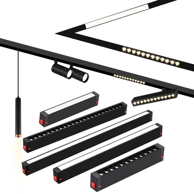 High Voltage 220V Magnetic Track Light Embedded Intelligent Led Spotlight Floodlight
