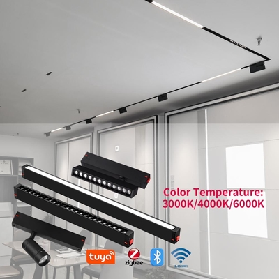 220V Smart Magnetic Track Light Home Without Main Light Lighting Led Line Light