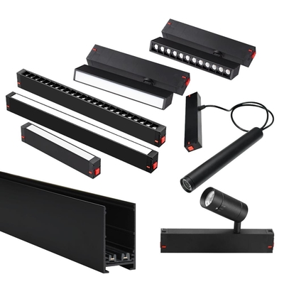 220V High Voltage Intelligent Magnetic Light Track Concealed Living Room Without Main Light