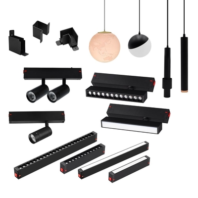 High Voltage 220V Magnetic Track Light Intelligent Dimming Color Spotlight Track Light