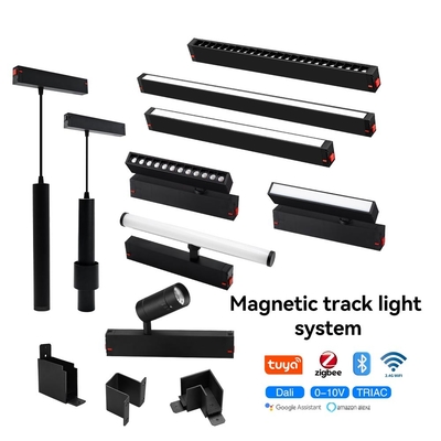 Zigbee Tuya Smart Control Magnetic Track Light 10W 20W LED Floodlight