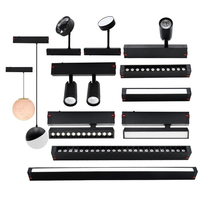 Magnetic Track Light Embedded Without Main Light Living Room Lighting Line Light