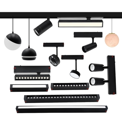 220V Intelligent Magnetic Suction Without Main Light Concealed Track Light Line Light Spotlight