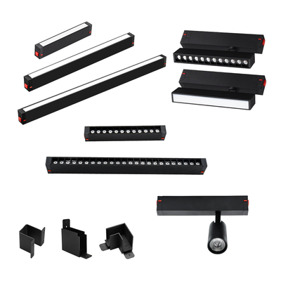 No Main Light Lighting Concealed Mounted Embedded Floodlight Living Room Home Magnetic Track Light