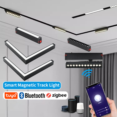 Embedded Smart Spotlight Folding Grille Light 220V 25mm Magnetic Light