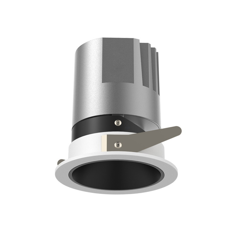 Round Narrow Edge Dimmable LED Downlight 7W Aluminum Body Material