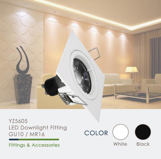 Customizable Adjustable Angle Recessed Downlight Housing Mr16 LED Housing
