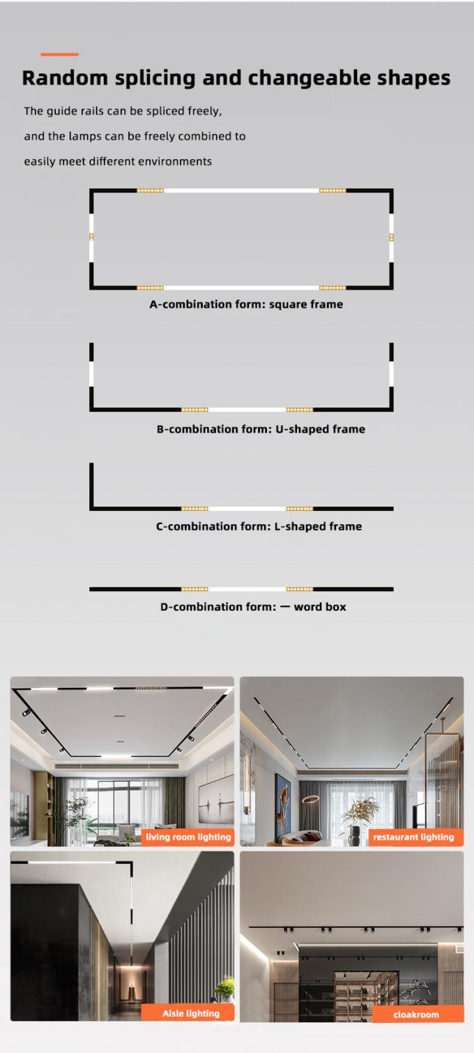 Commercial Lighting LED Linear Flood Light Concealed And Surface Mounted